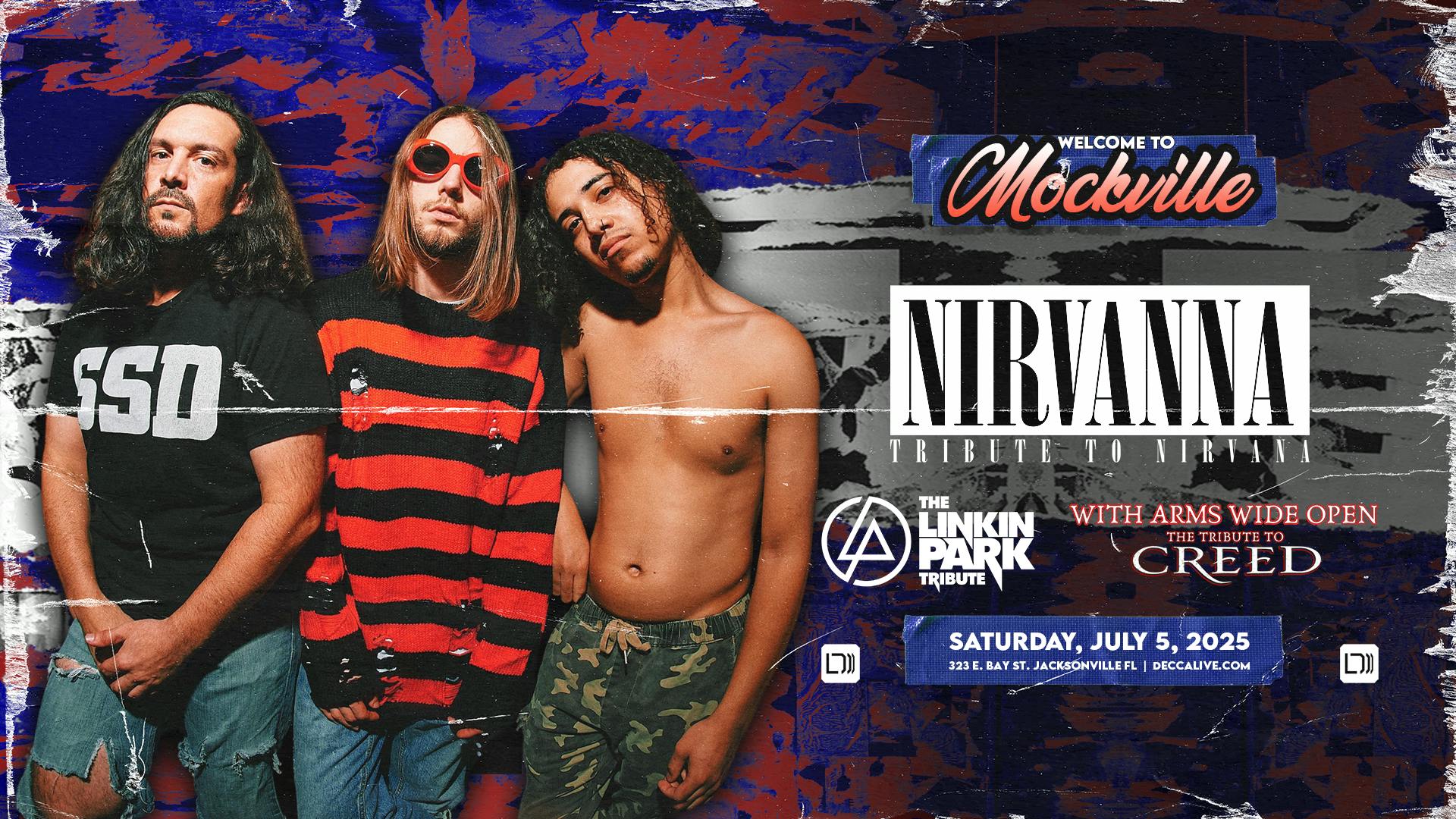 Welcome to MOCKVILLE: Tribute to Nirvana, Creed, + Linkin Park