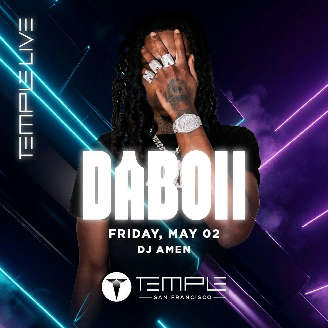 DaBoii at Temple - Friday, May 2 2025 | Discotech