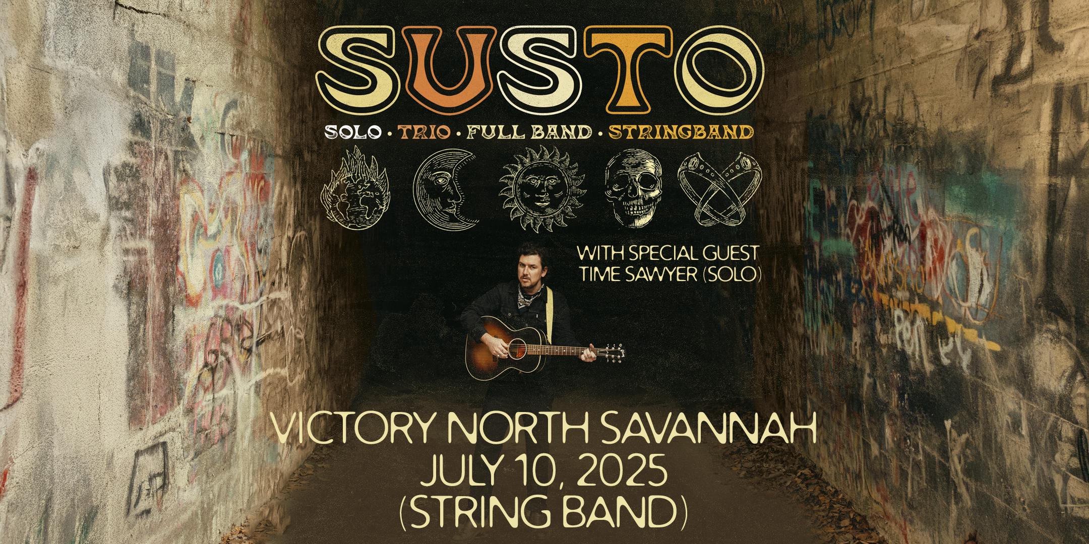 SUSTO STRINGBAND w/ special guest Time Sawyer (Solo)