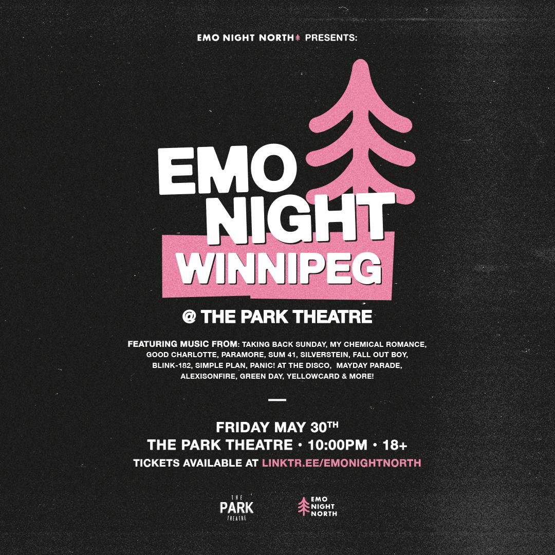 Emo Night Winnipeg at Park Theatre