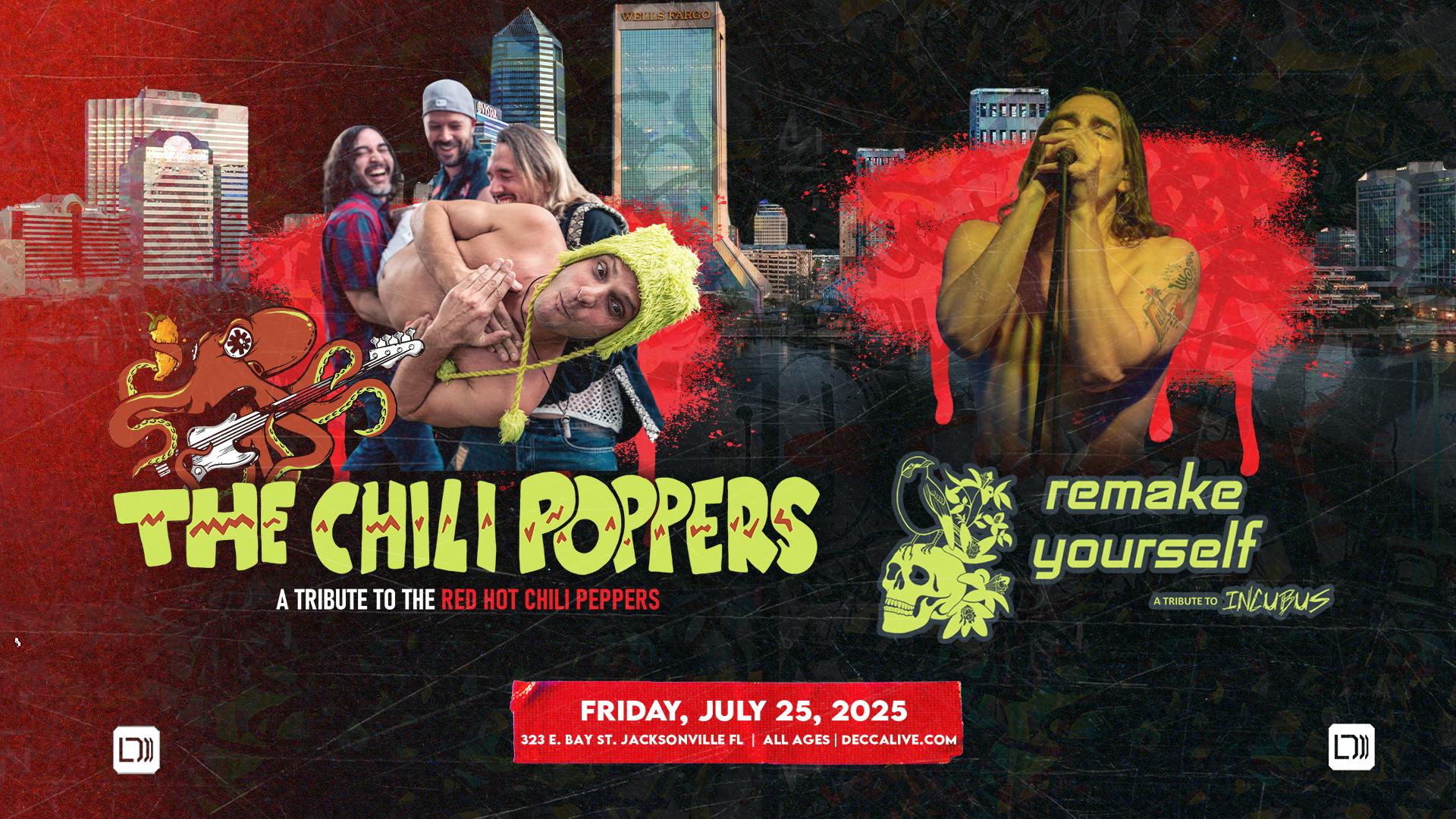 The Chili Poppers & Remake Yourself: Tributes to RHCP and Incubus