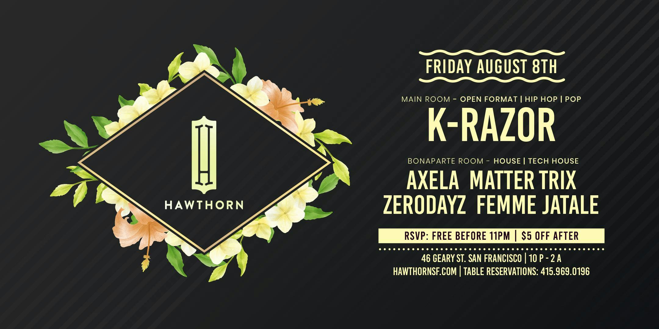 Hawthorn feat. K-Razor + Bonaparte Room Collective