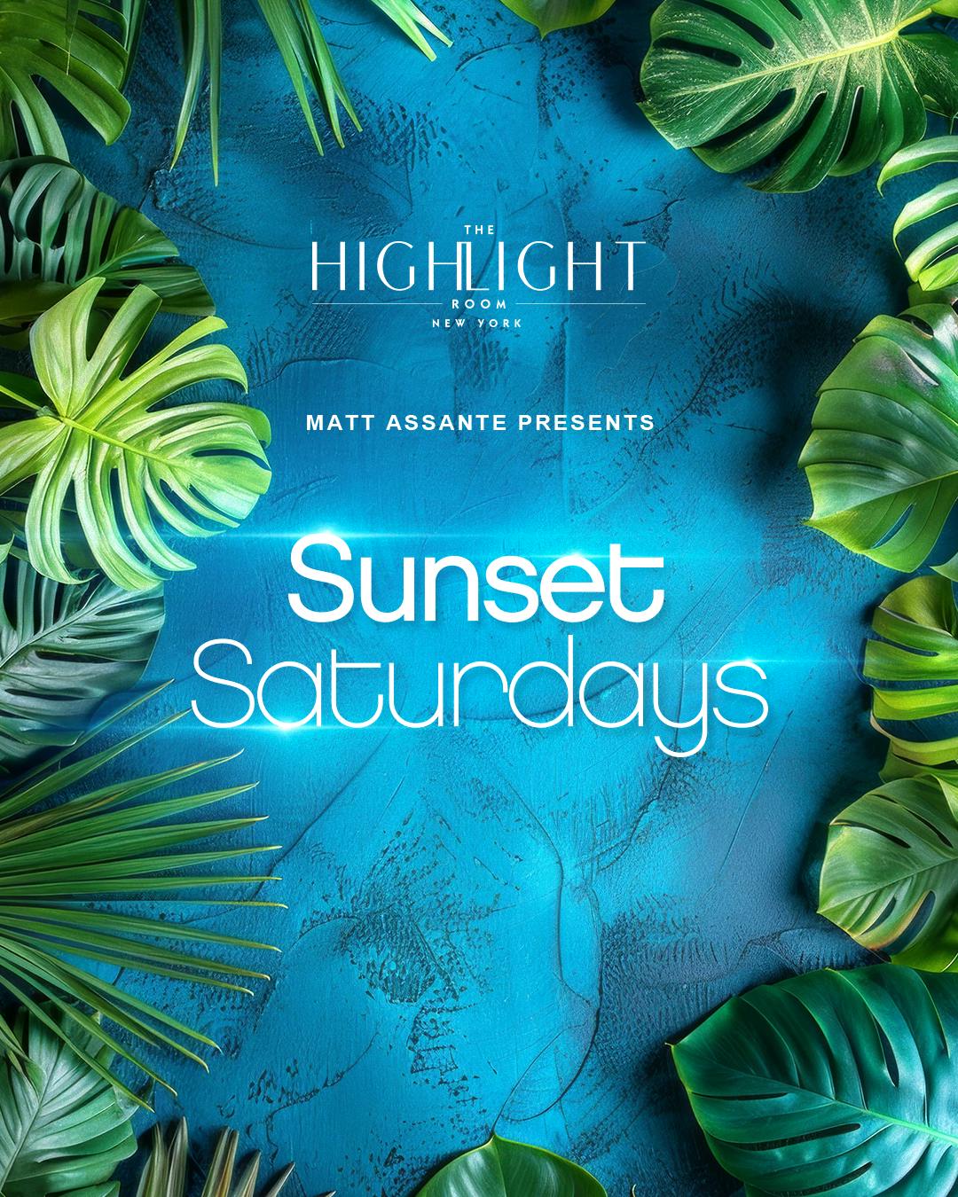 Sunset Saturdays