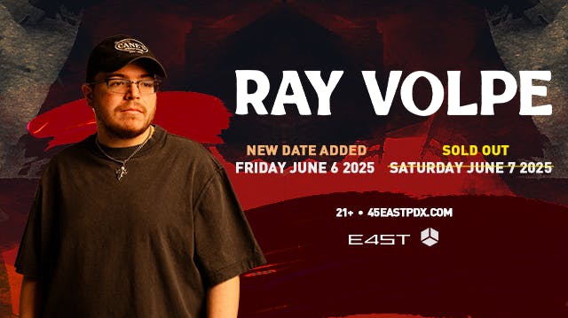 Ray Volpe (2nd Night Added!)
