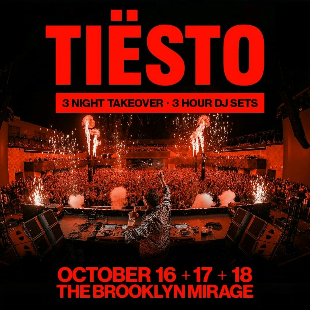 Tiësto 3 Night Takeover