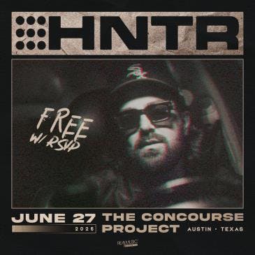Free with RSVP: Hntr
