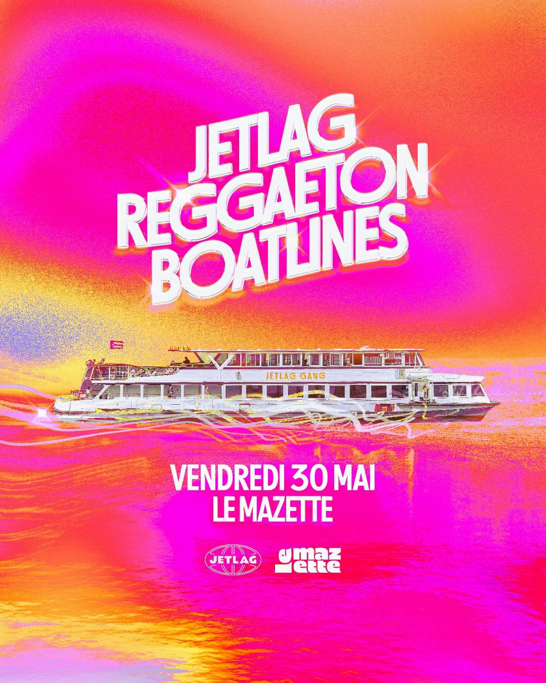 JetLag Reggaeton Boatlines