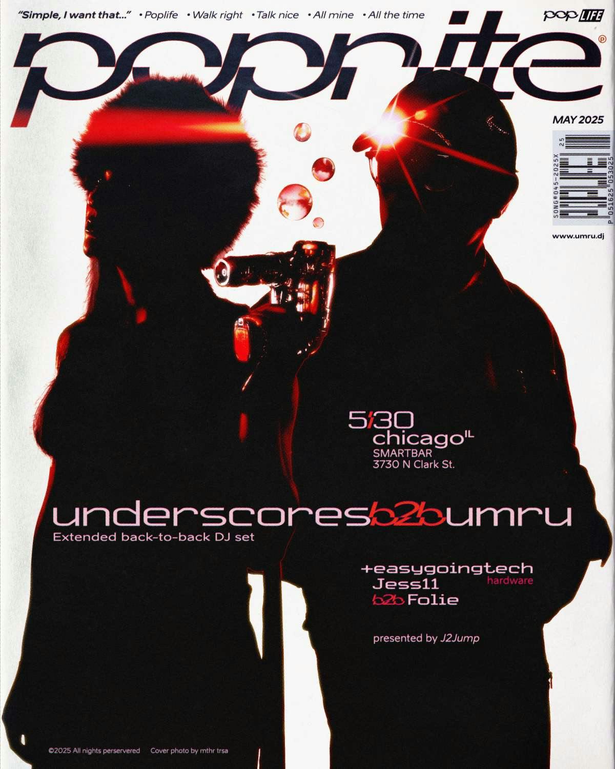 Underscores b2b Umru * Easygoingtech * folie b2b jess11 at Smartbar - Friday, May 30 2025 | Discotech