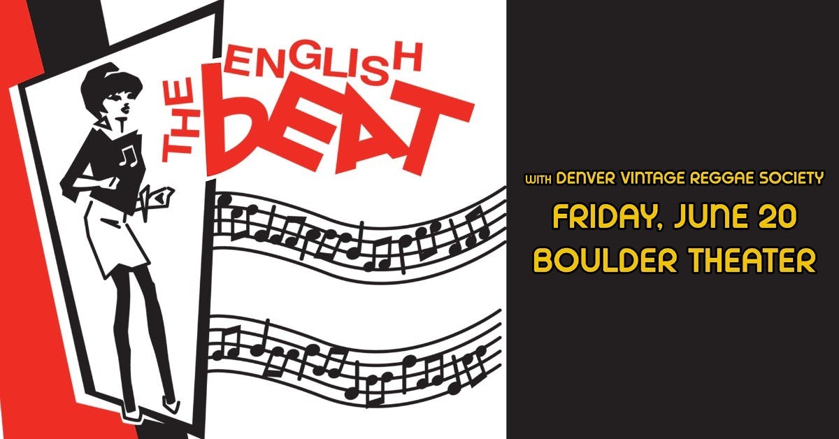The English Beat with Denver Vintage Reggae Society