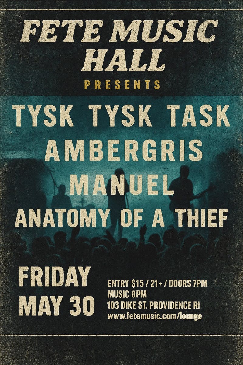 Manuel, Ambergris, Anatomy of A Thief, Pulsifier