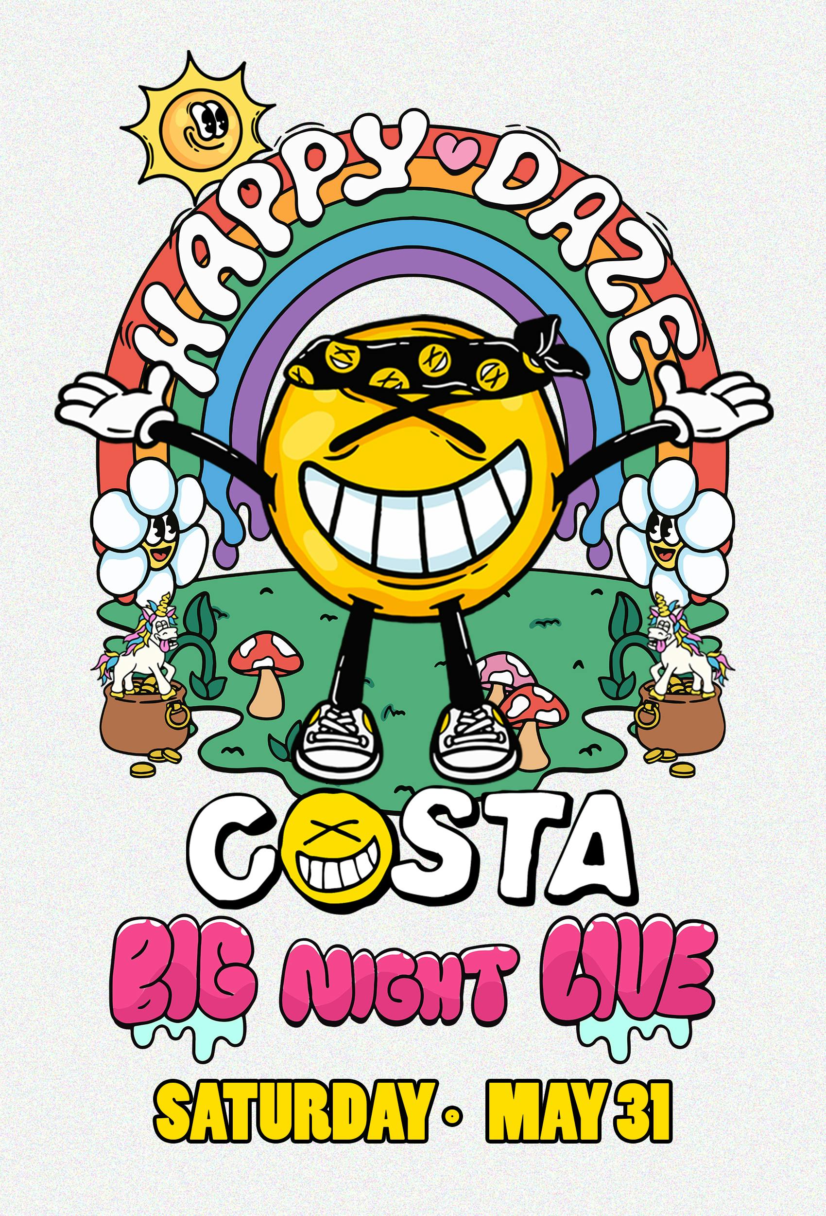 Happy Daze with Costa ( 21+ )