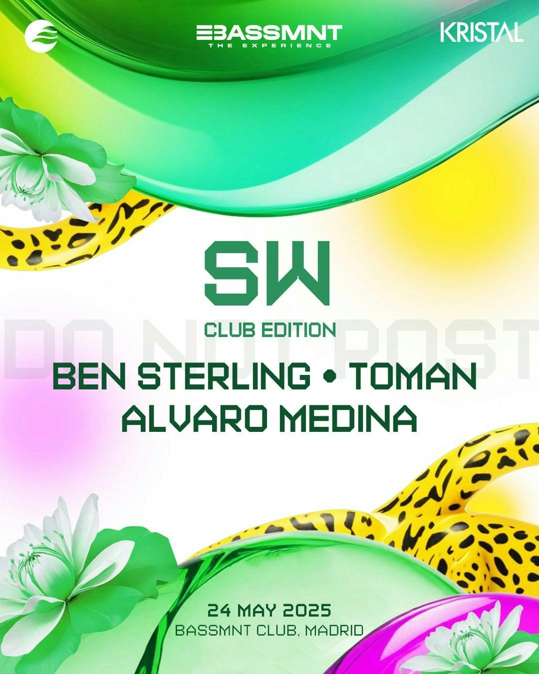 Sunwaves Club Edition w/ Ben Sterling & Toman
