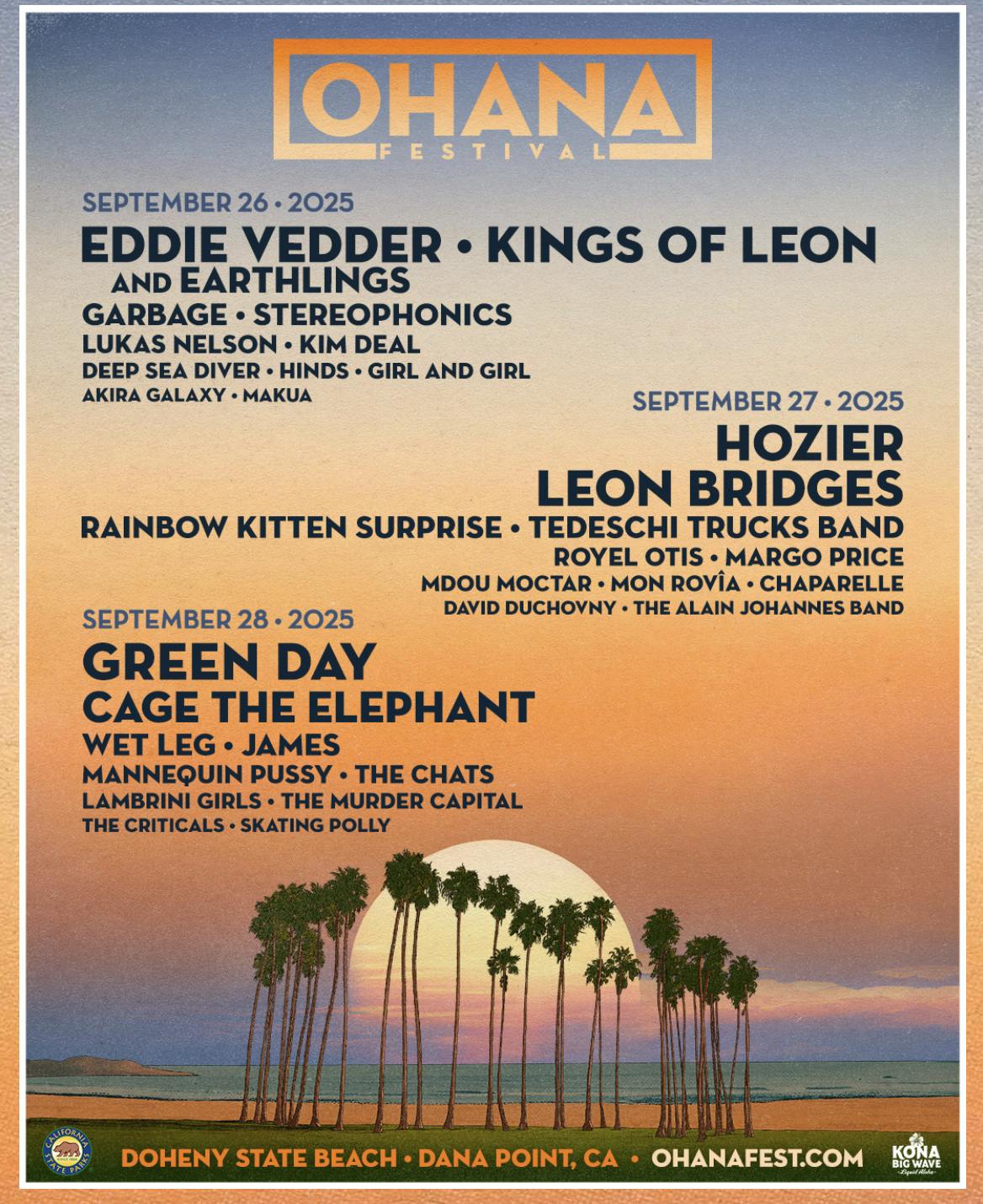 Ohana Music Festival 2025 - 3 Day Pass