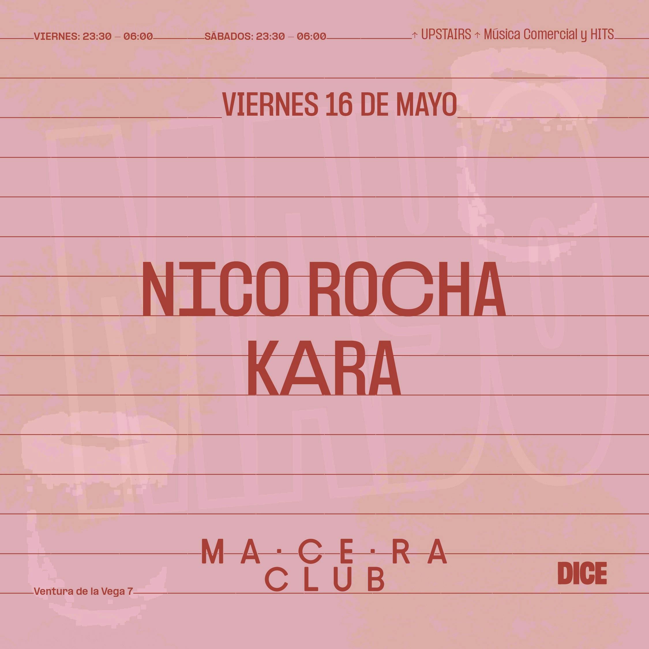 Viernes 16 Mayo Macera Noche