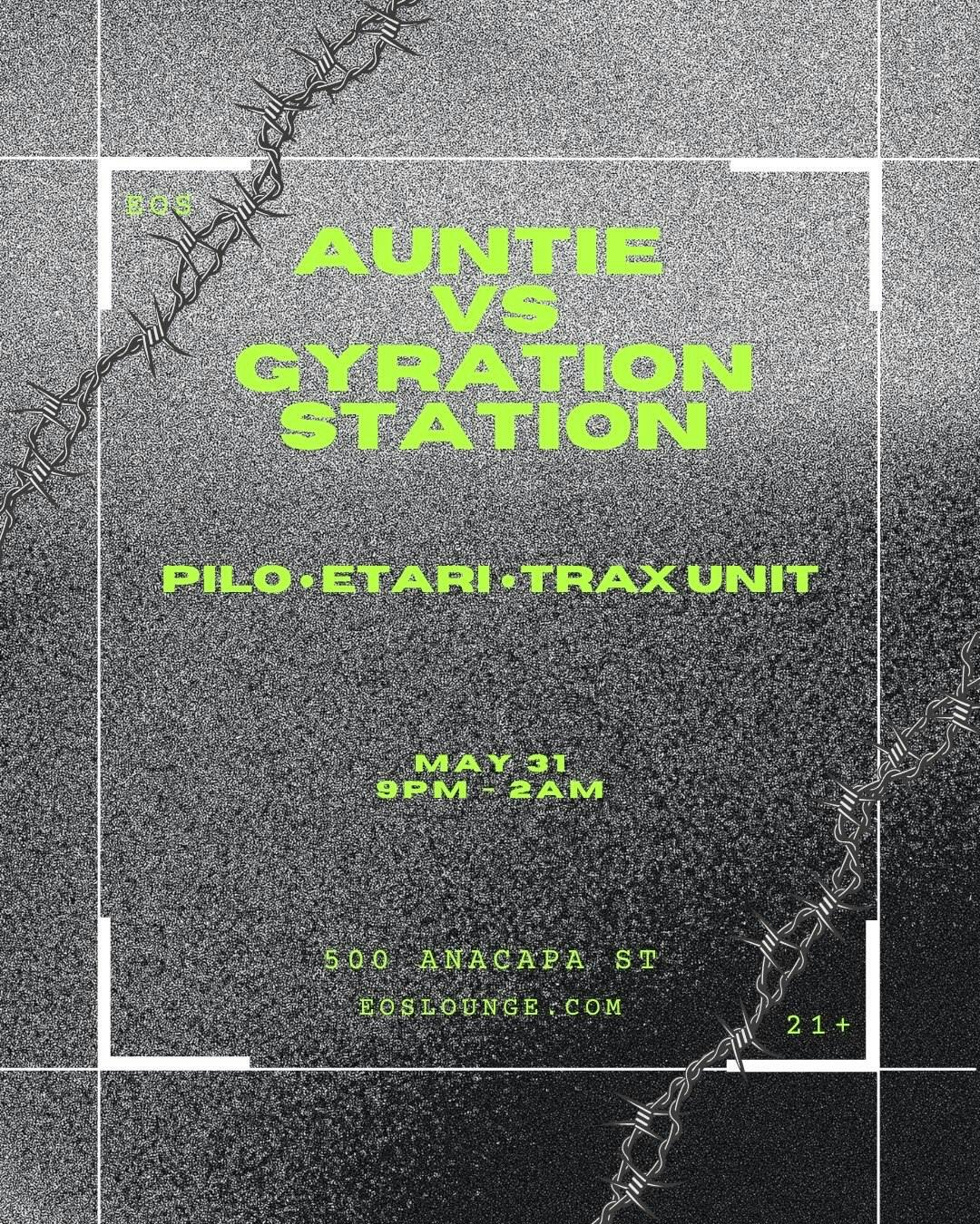 Auntie vs Gyration Station
