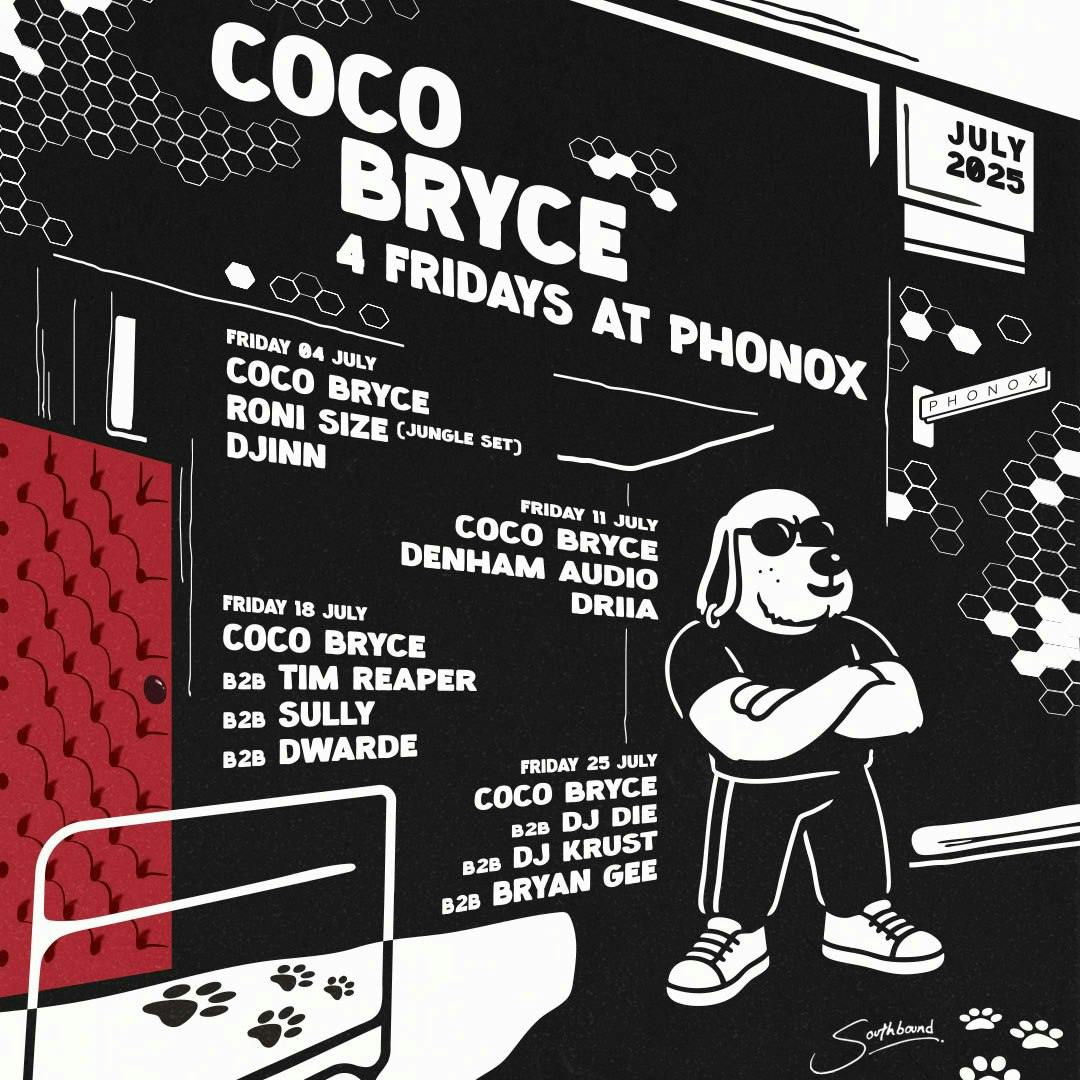 Coco Bryce b2b DJ Die b2b DJ Krust b2b Bryan Gee - 4 Fridays in July