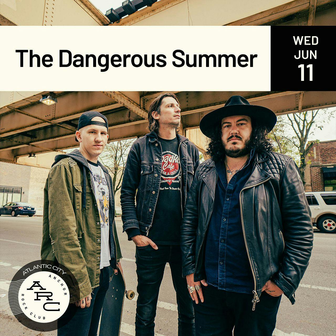 The Dangerous Summer at Anchor Rock Club - Wednesday, Jun 11 2025 | Discotech