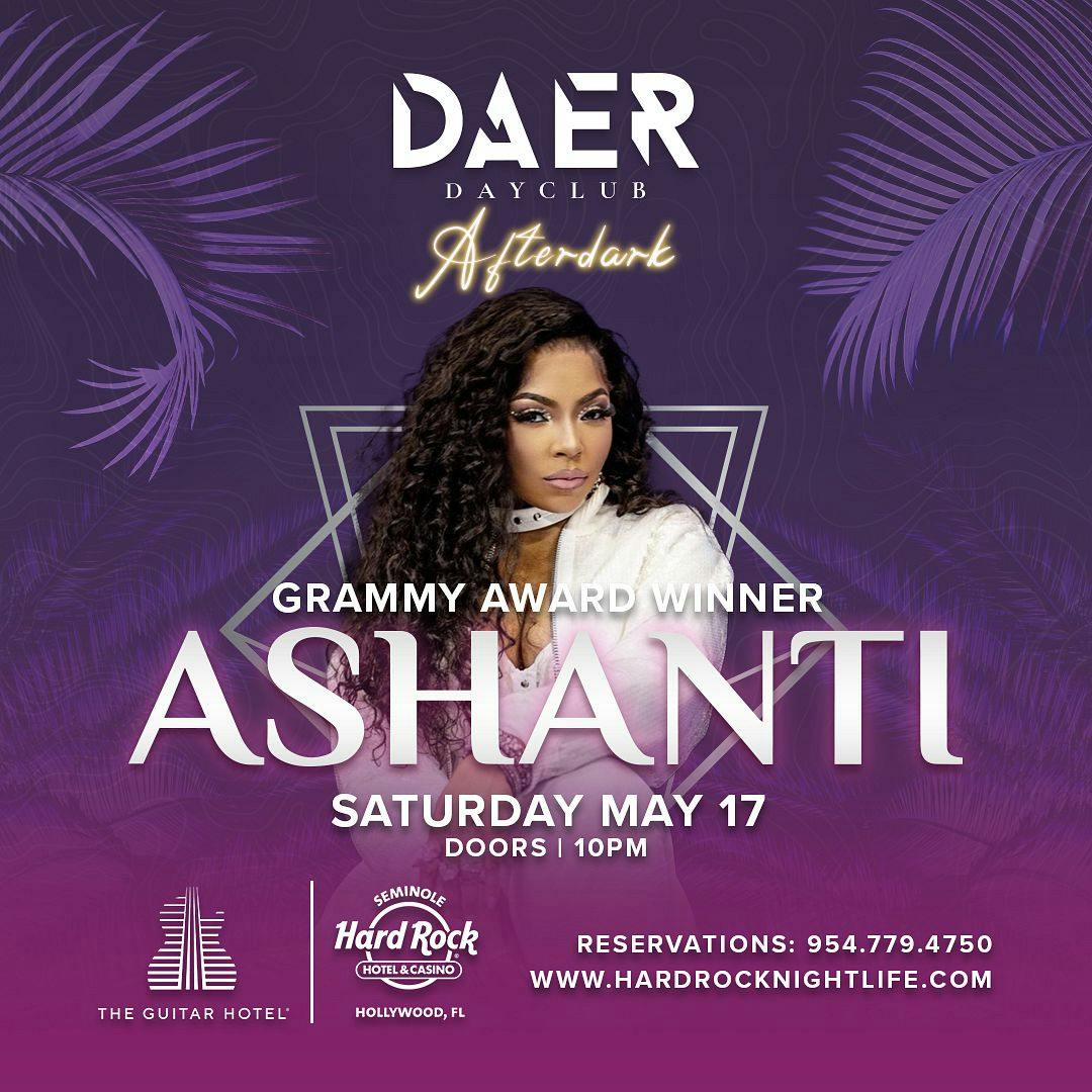 Ashanti | DAER Dayclub After Dark