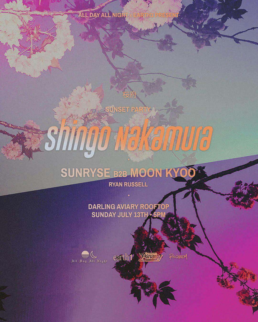 SHINGO NAKAMURA at Darling Aviary Rooftop