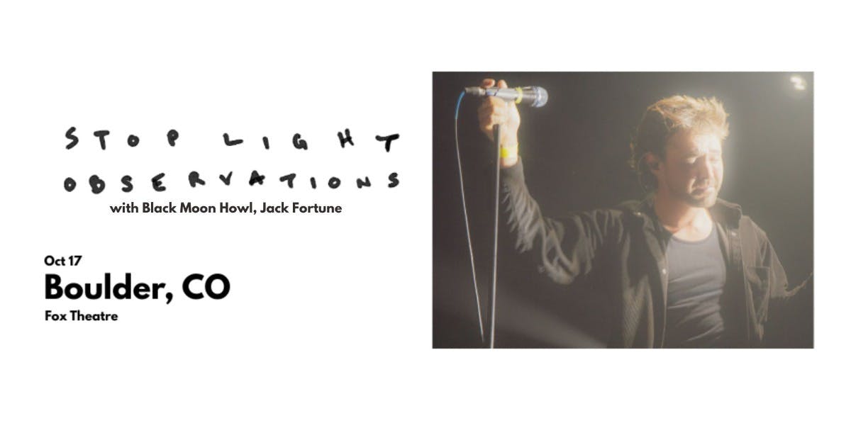 Stop Light Observations with  Black Moon Howl, Jack Fortune