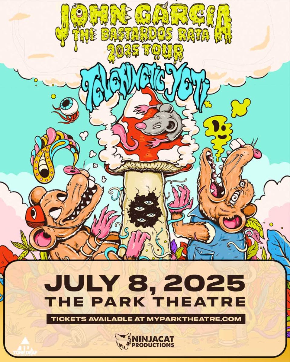 JOHN GARCIA, former vocalist of KYUSS, playing all his classics with guests Telekinetic Yeti