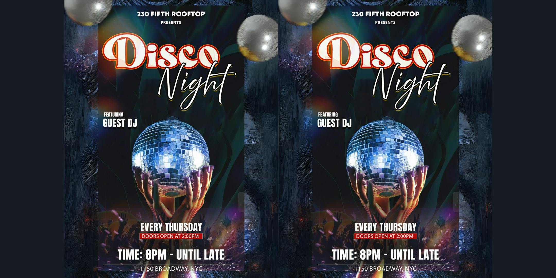 Thursday Disco Party @230 Fifth Rooftop