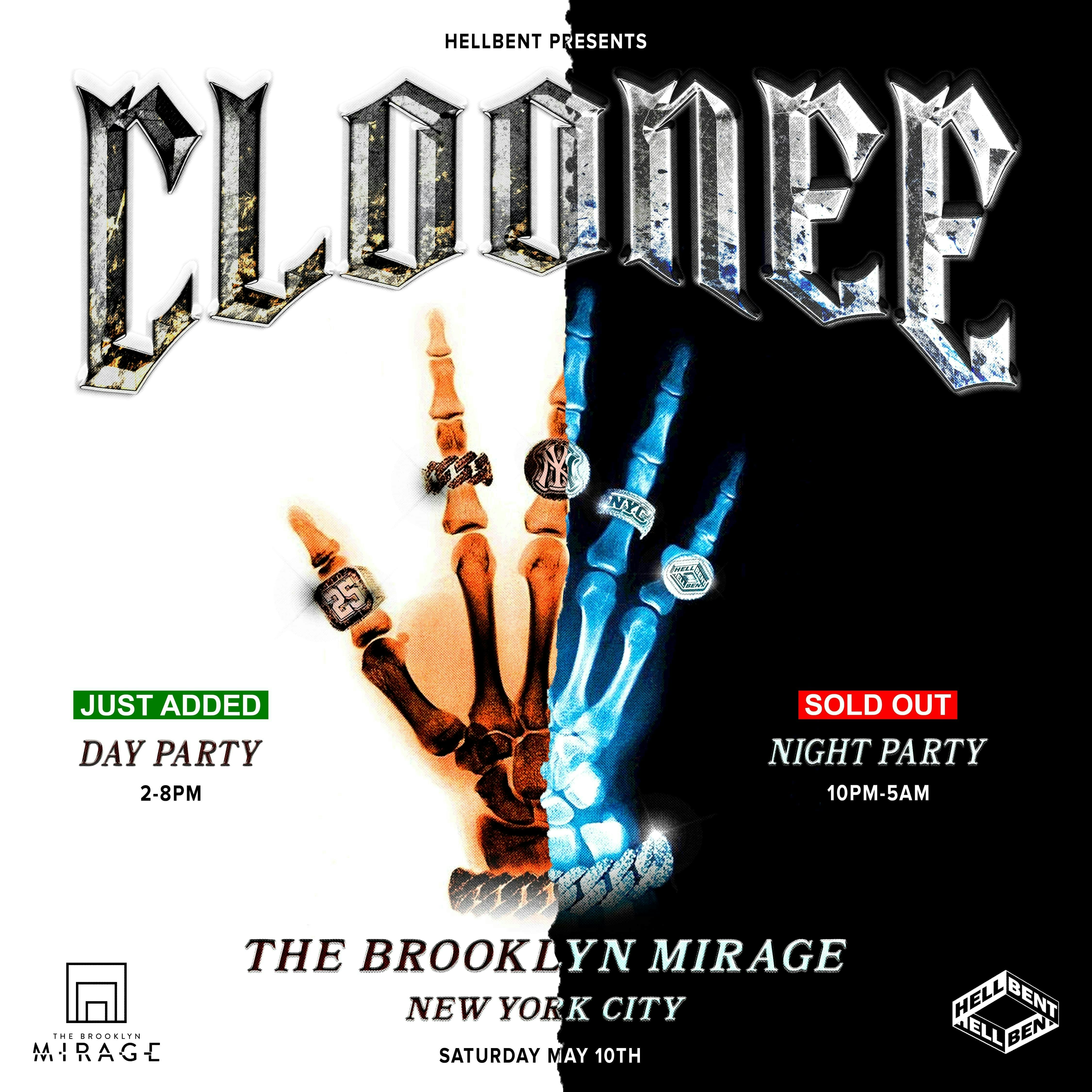 Cloonee (Day & Night Pass) at Brooklyn Storehouse - Saturday, May 10 2025 | Discotech