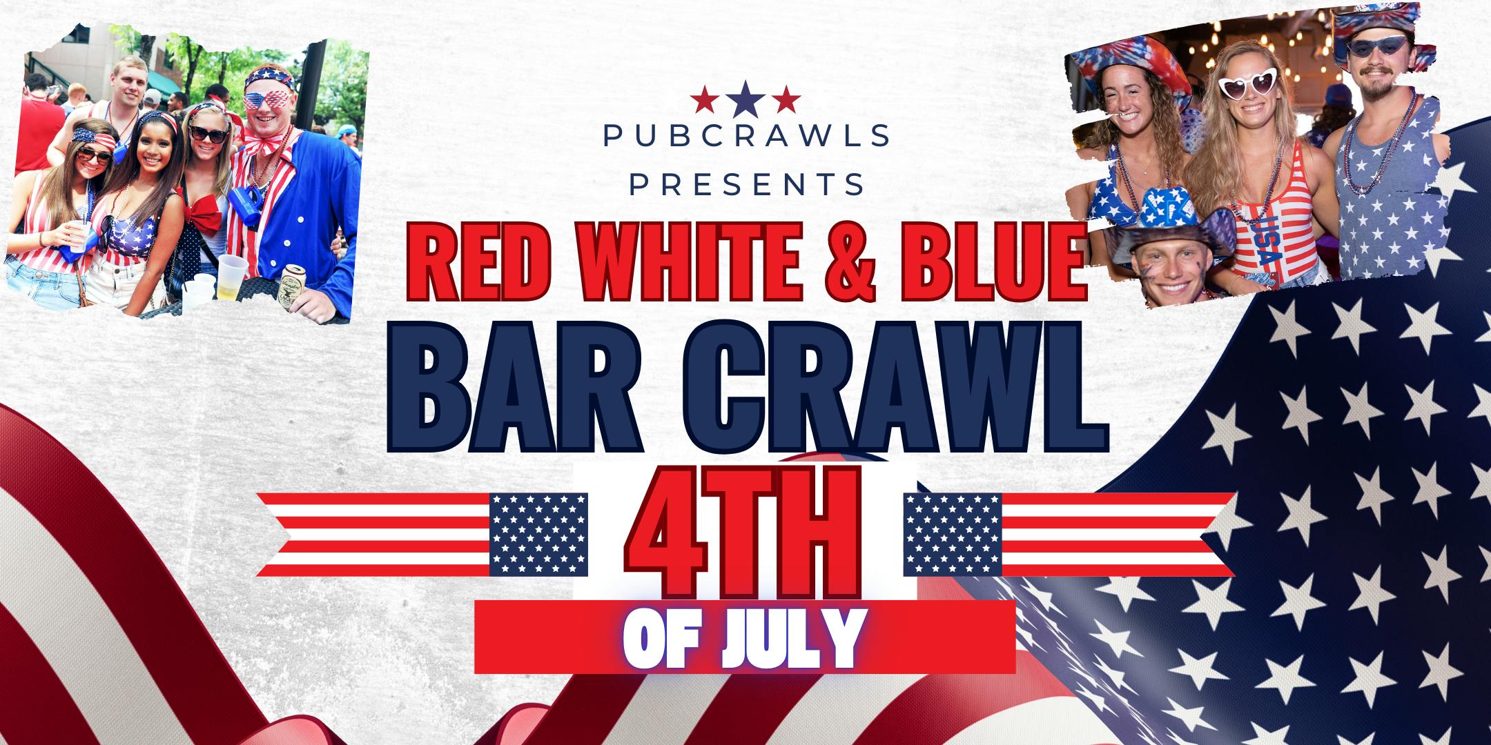 Lexington Red White and Brew Bar Crawl