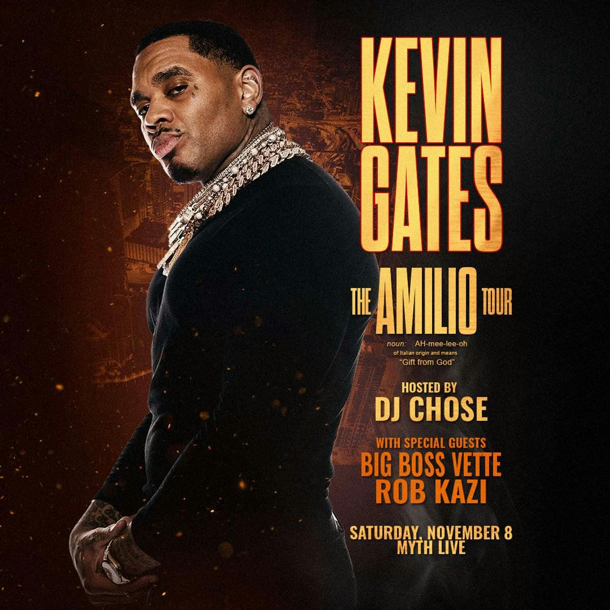 Kevin Gates – The Amilio Tour