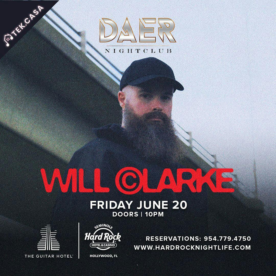 Will Clarke | DAER Nightclub