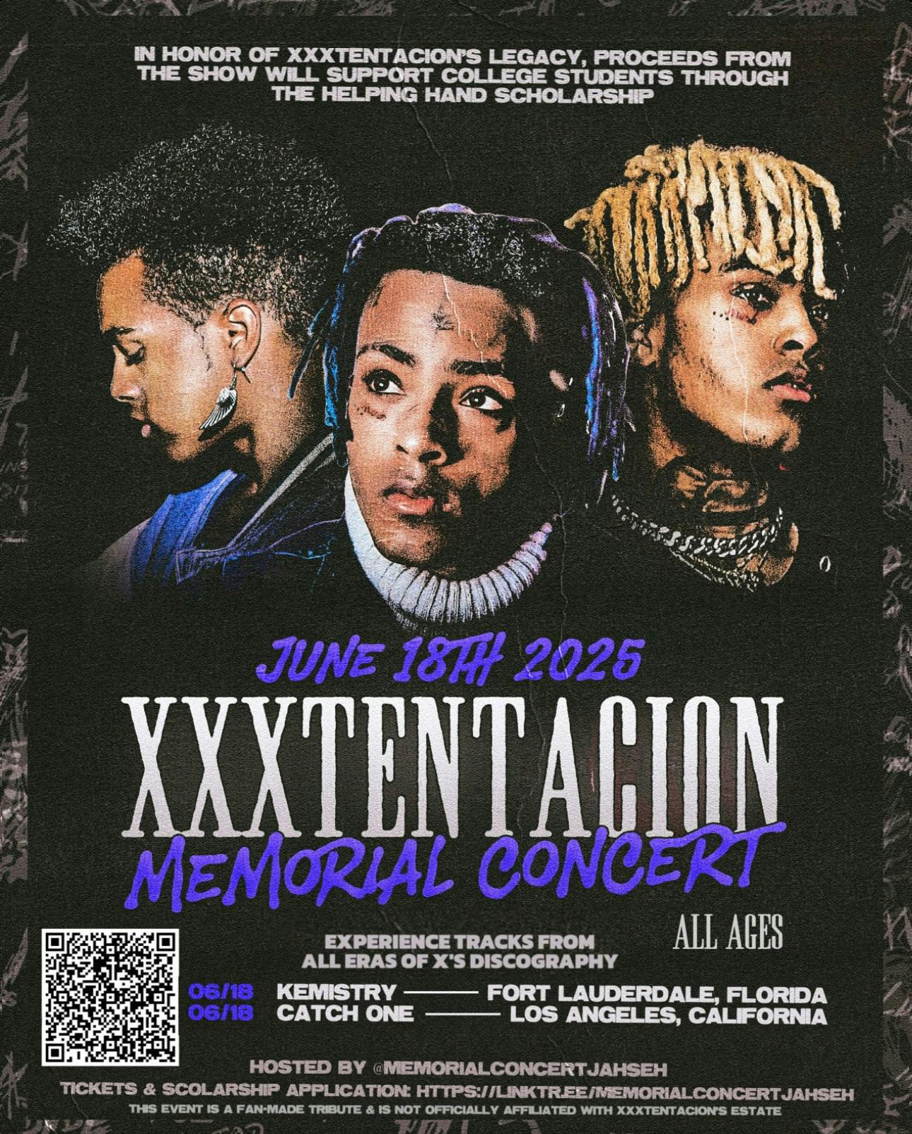 XXXTENTACION Memorial Concert, CA at Catch One - Wednesday, Jun 18 2025 | Discotech
