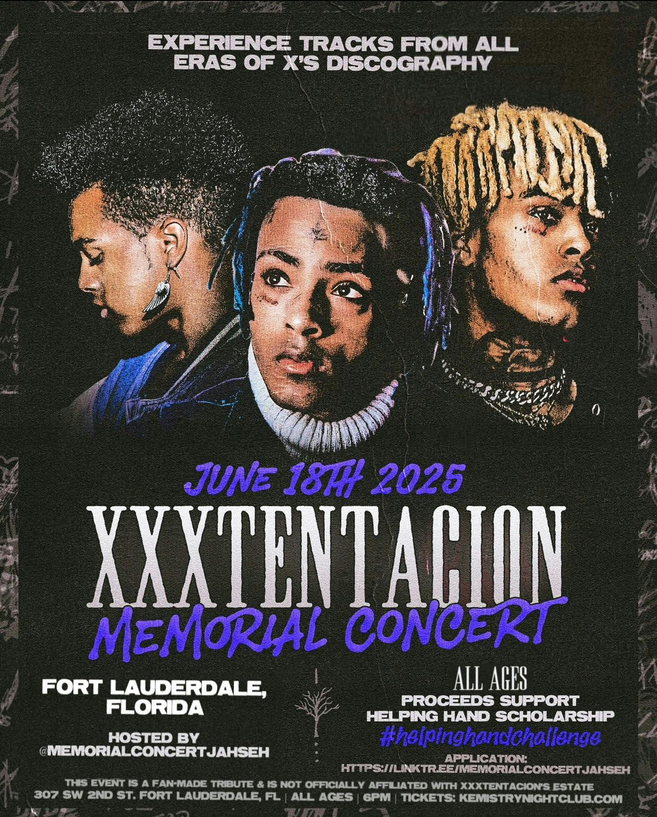 XXXTentacion Memorial Concert at Kemistry - Wednesday, Jun 18 2025 | Discotech