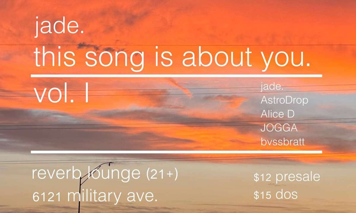 jade. - this song is about you - vol. l