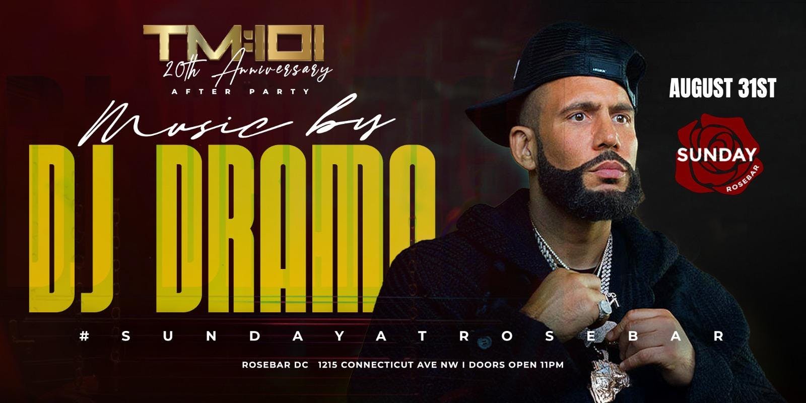 DJ Drama Hosts the Tm 101 Anniversary Concert After Party at Rosebar