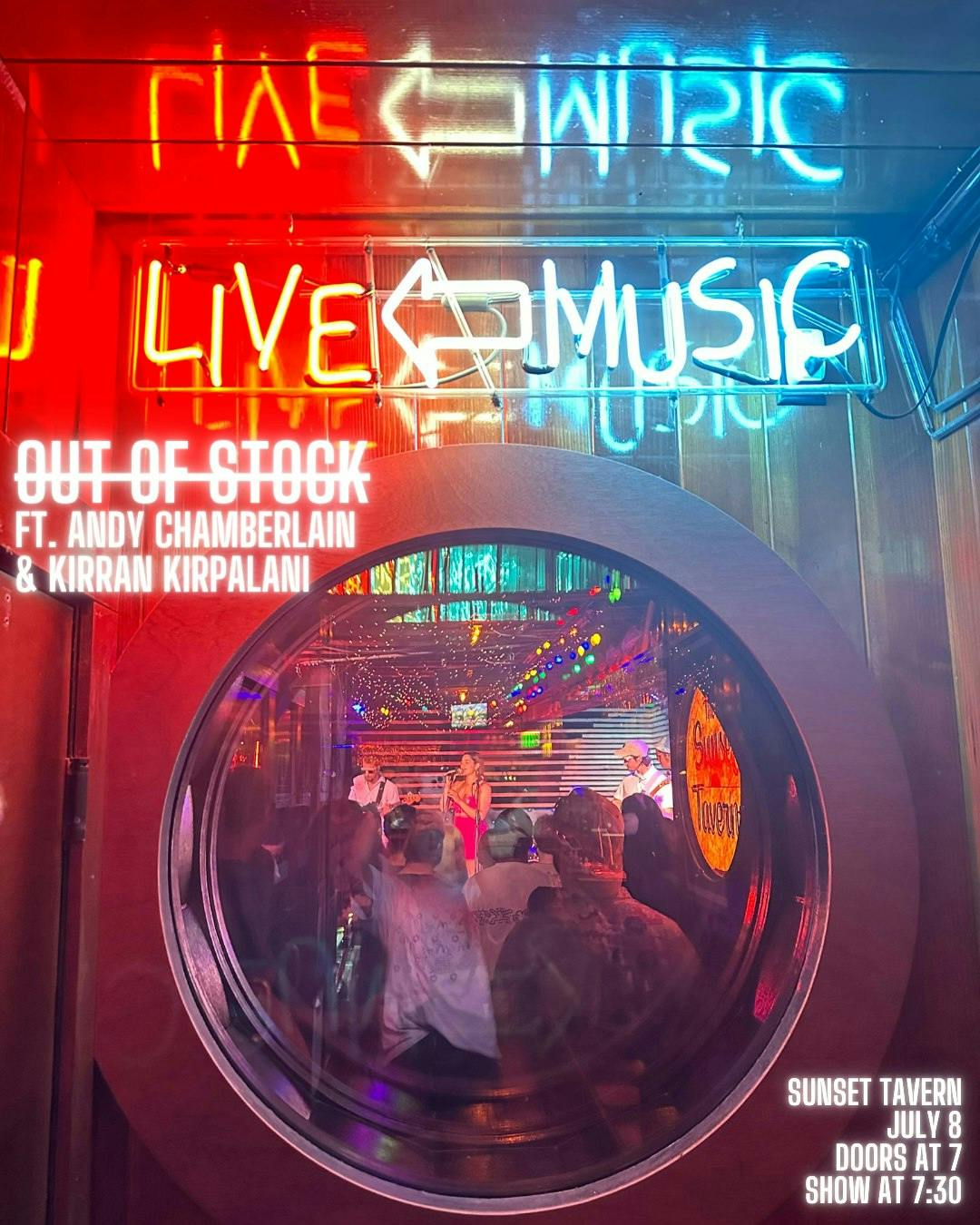 Out of Stock, Kirran Kirpalani, Andy Chamberlain