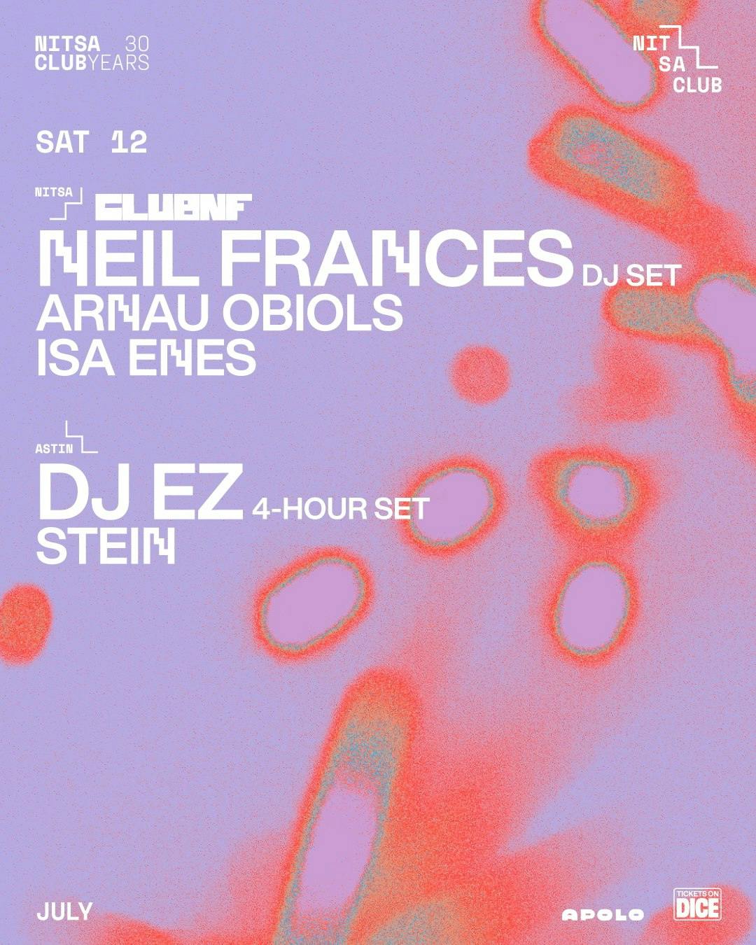 Club Nf: Neil Frances DJ Set / DJ Ez 4-hour Set