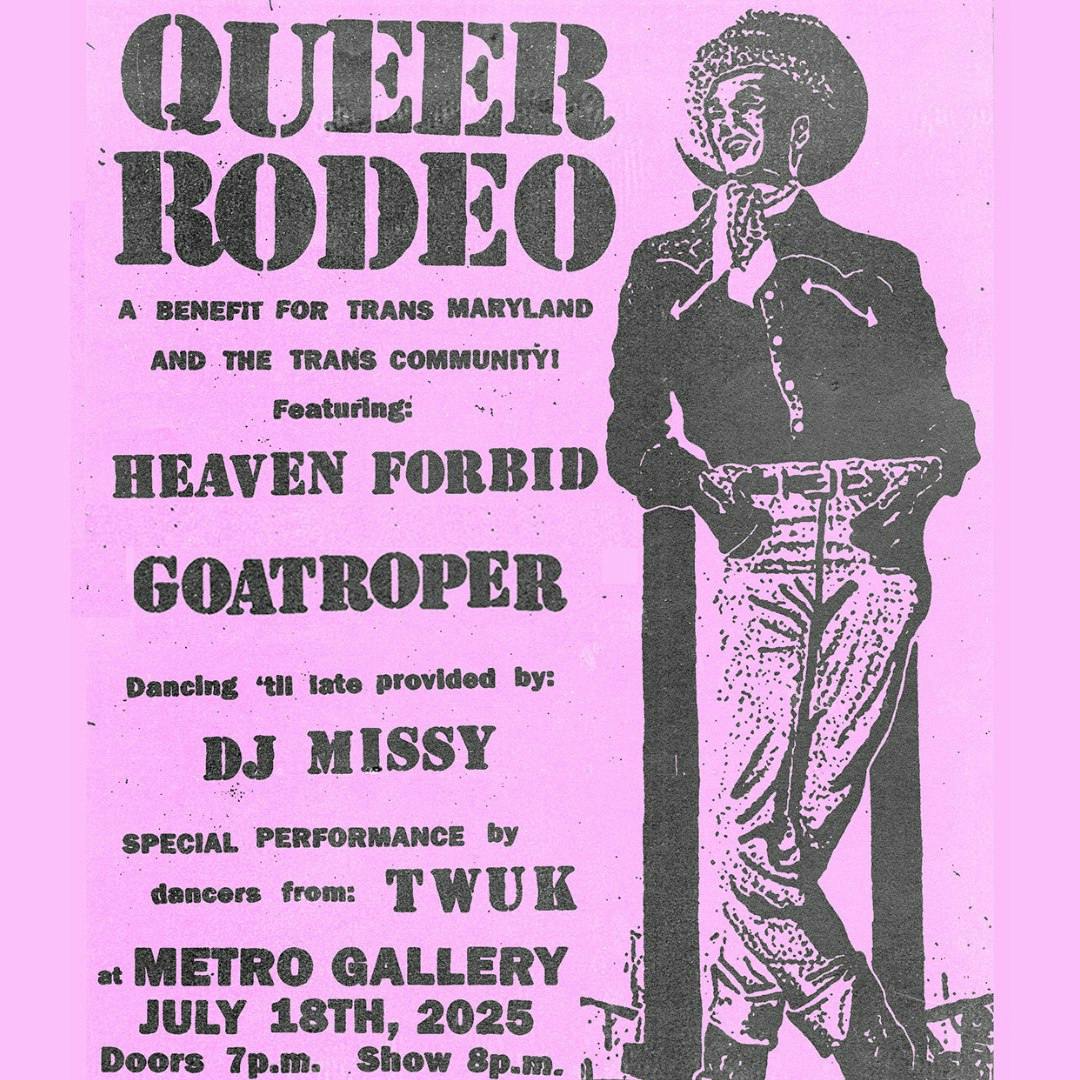QUEER RODEO - A Benefit For Trans Maryland