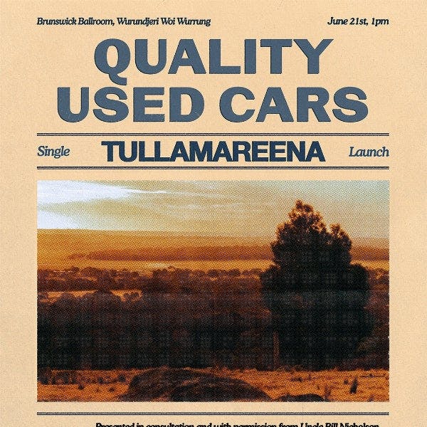 Quality Used Cars - Single Launch + Fundraiser