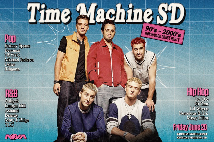 Time Machine: 90s - 2000s Throwback Dance Party
