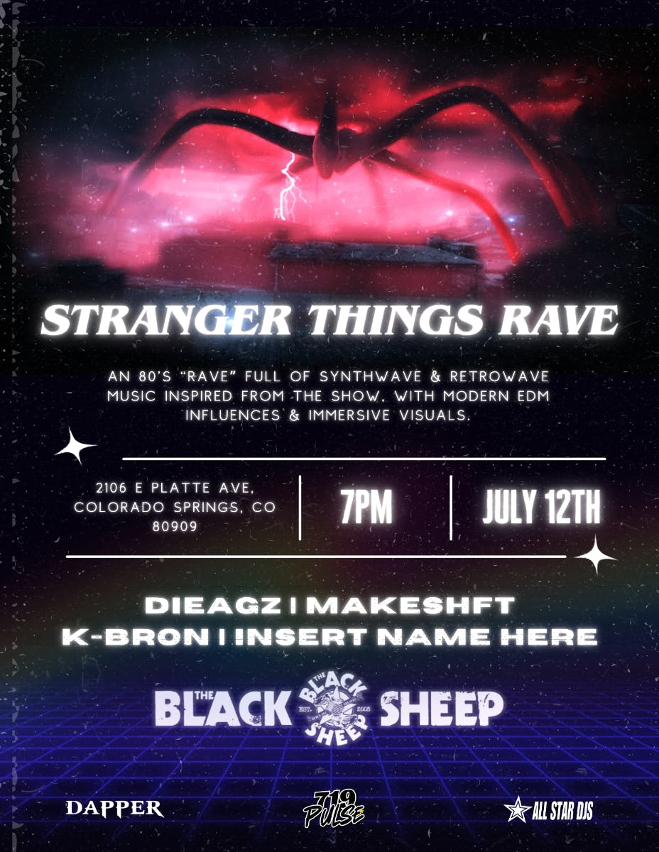 Stranger Things Rave