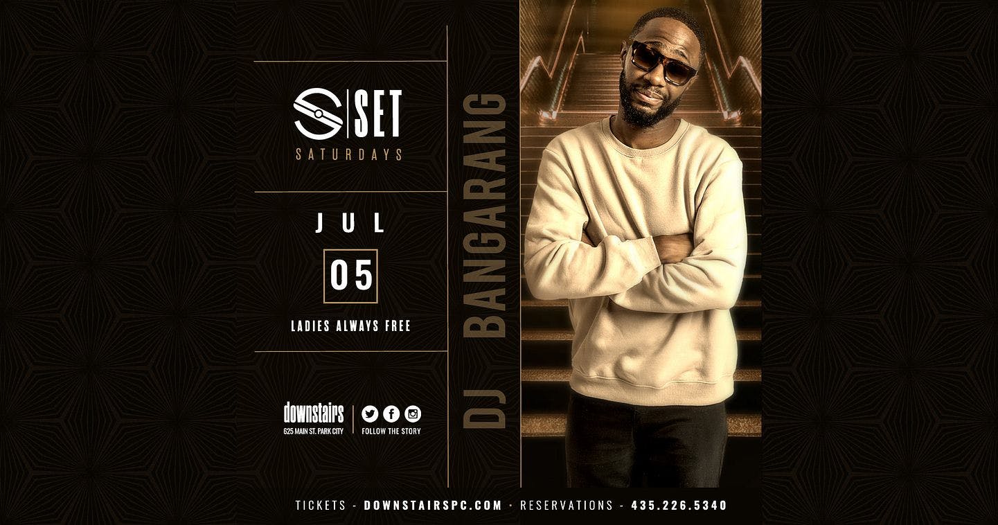 Set Saturdays with DJ Bangarang