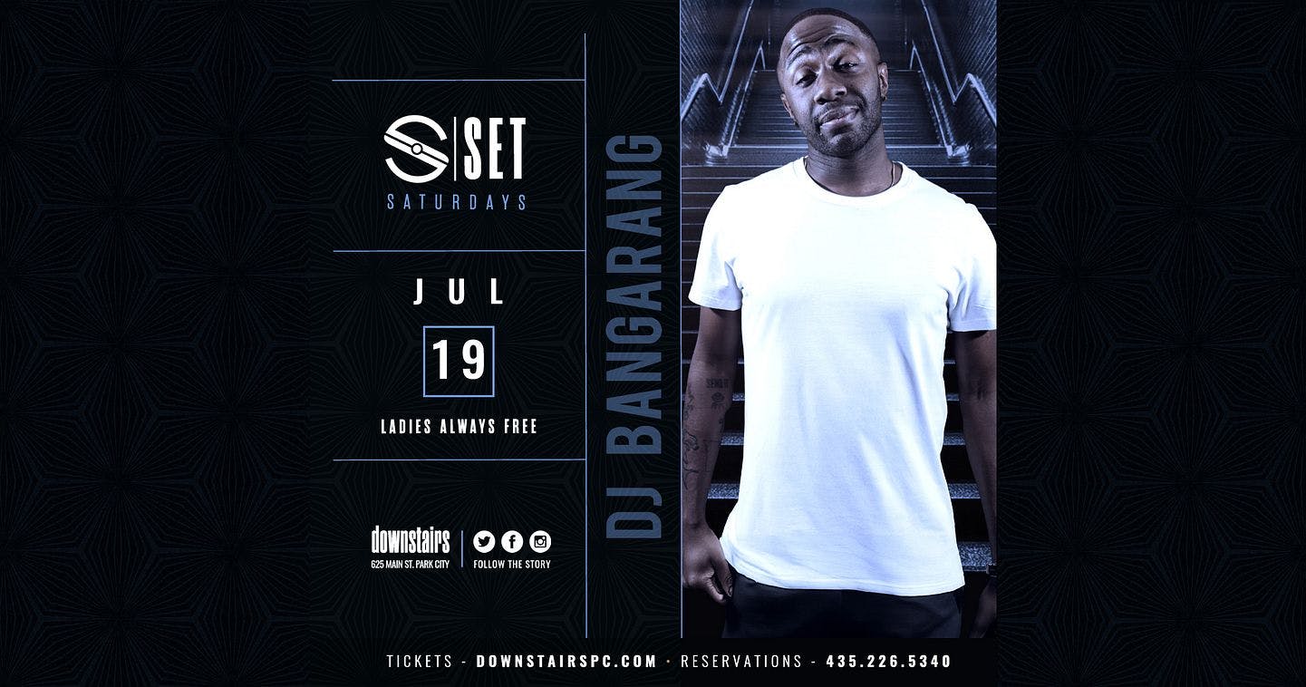 Set Saturdays with DJ Bangarang