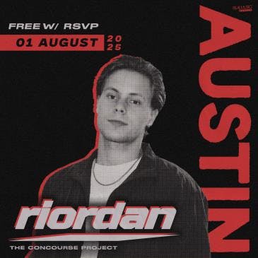 FREE WITH RSVP: Riordan