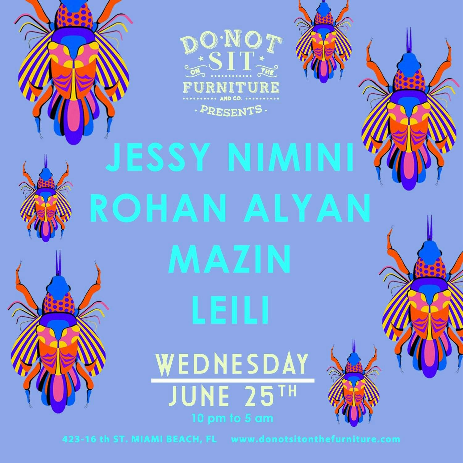 Jessy Nimni; Rohan Alyan, Mazin , Leili