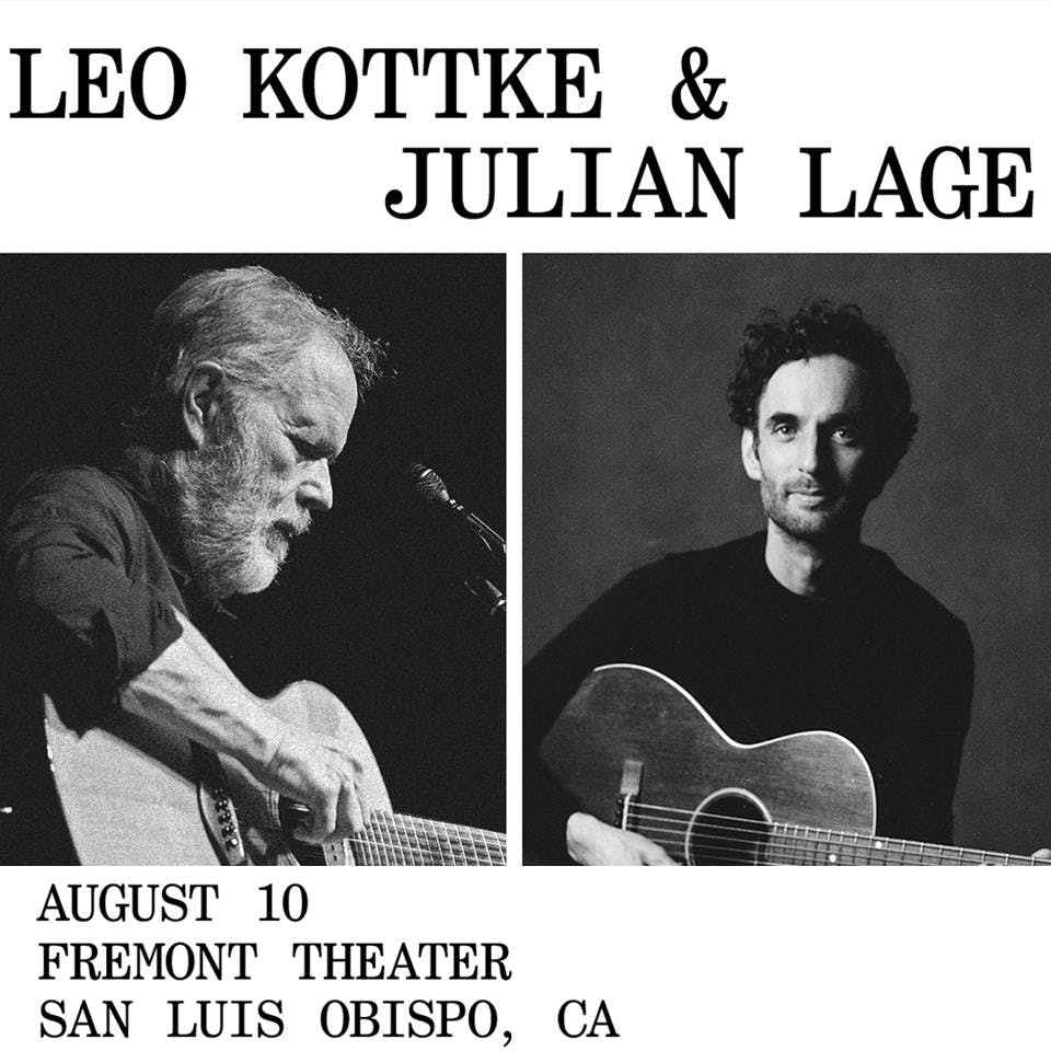 Leo Kottke and Julian Lage