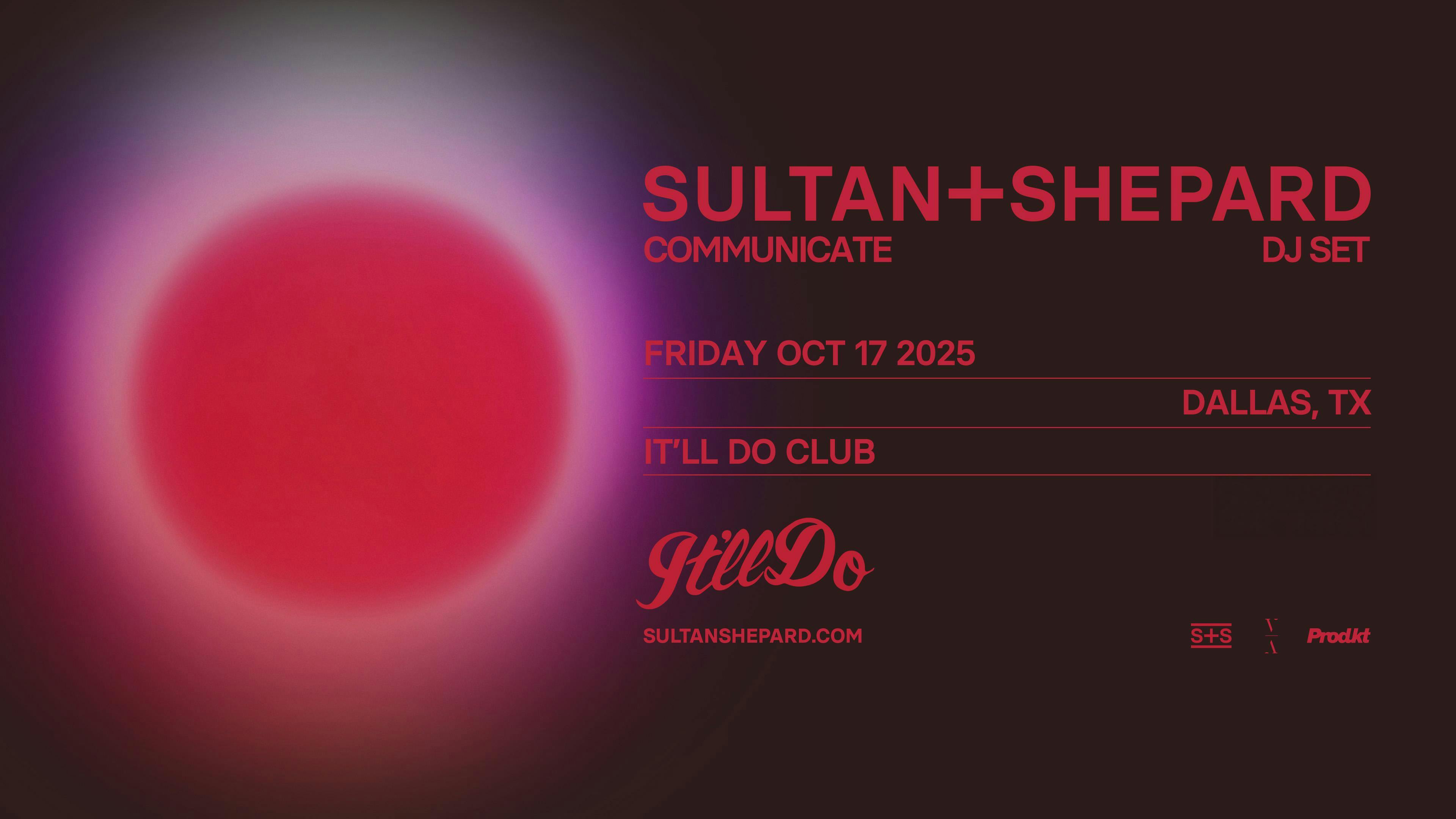 Sultan + Shepard (dj set)