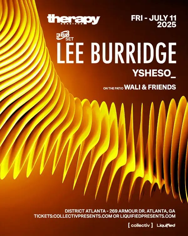 Lee Burridge at District | Atlanta, GA