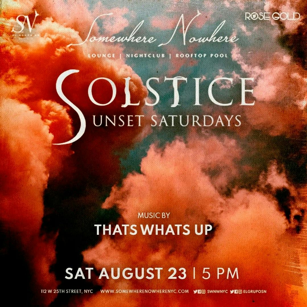 Solstice Sunset Saturdays
