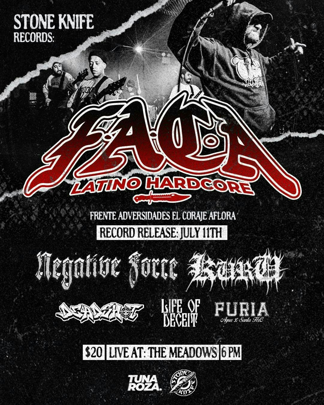 FACA Record Release w/ Negative Force, Kuru