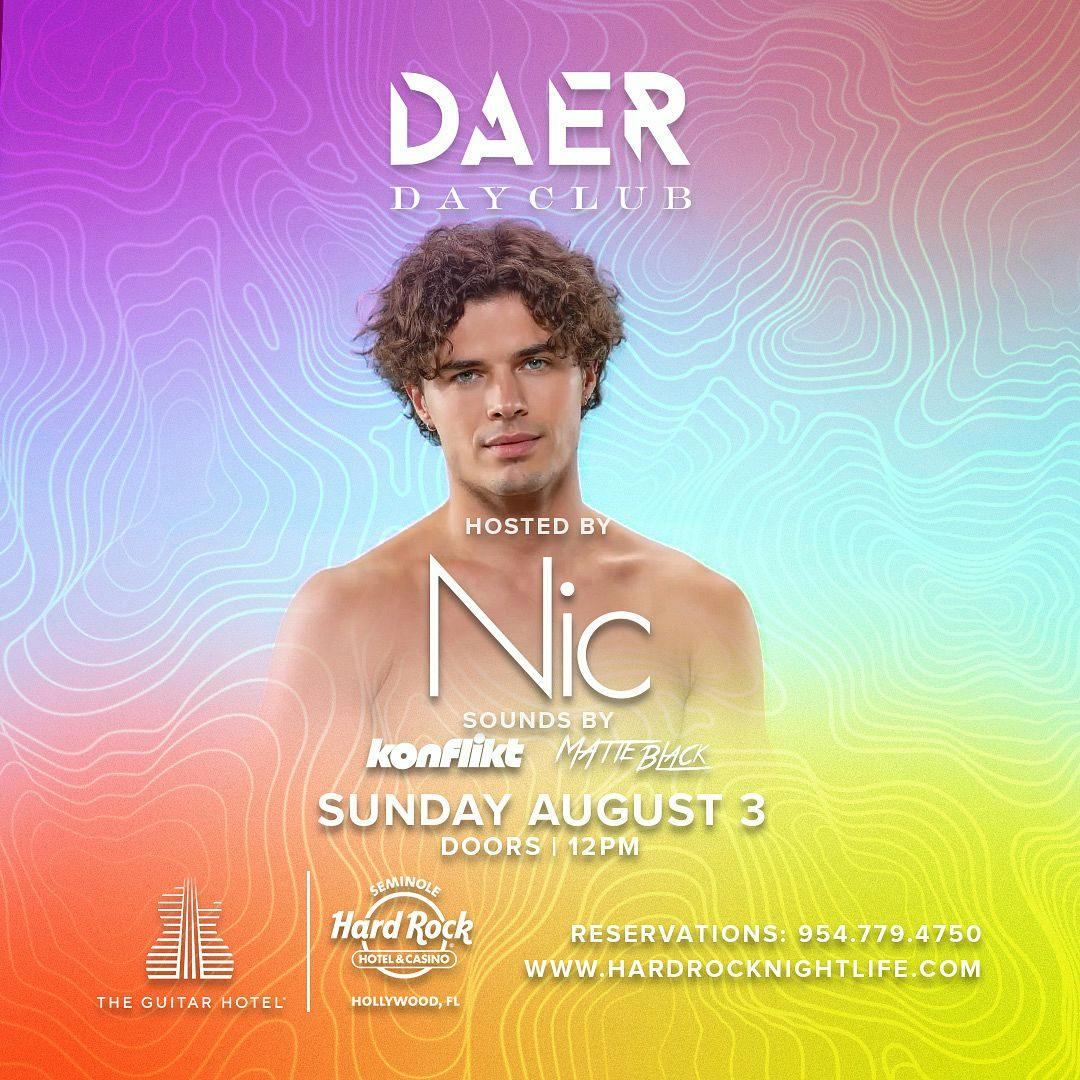Nic V | DAER Dayclub
